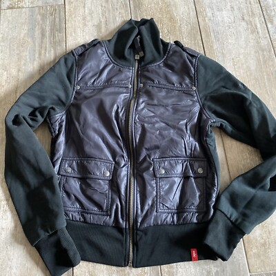 Esprit Pullover Damen Größe S Schwarz Neu Jacke Reißverschluss 