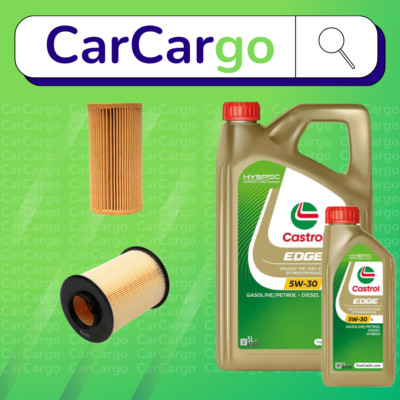 SERVICE KIT FOR Volvo S40 D4 Diesel 2010-2012 OIL AIR CASTROL OIL 5W-30 6L