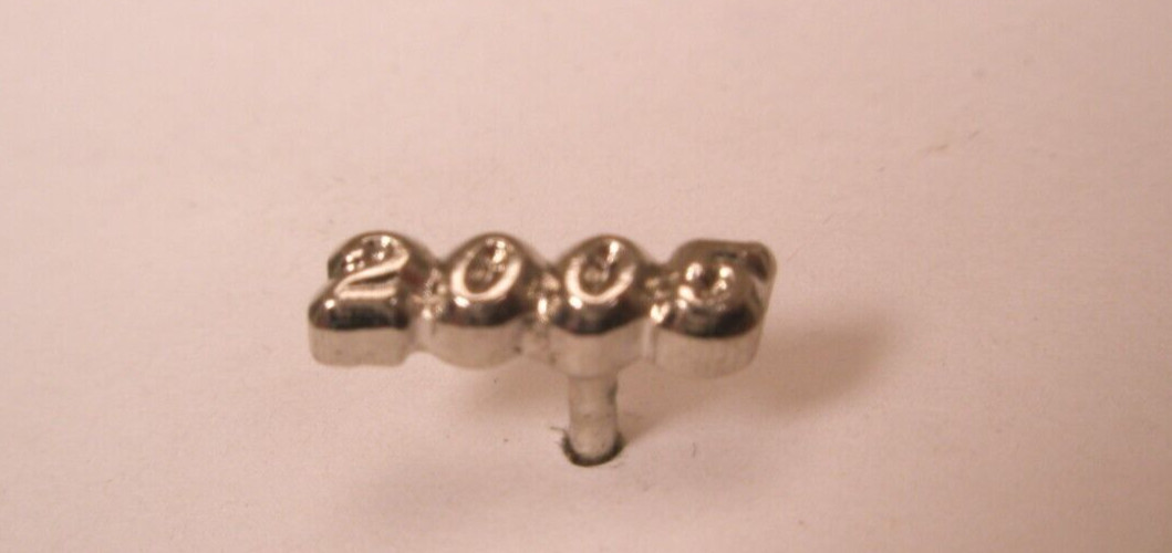 Year 2005 was a good year Vintage TINY SMALL Tie Tack Lapel Pin z74