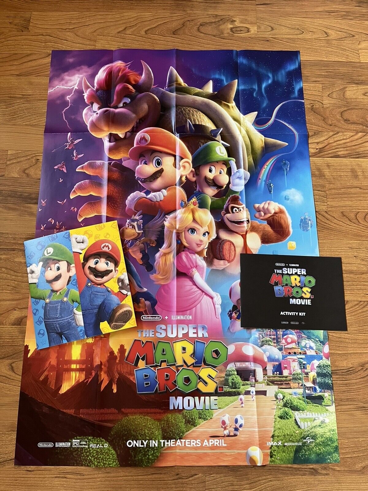 SUPER MARIO BLOCK JUMP 24X36 POSTER VIDEO GAME NINTENDO MARIO BROS