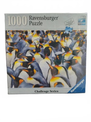 Factory Sealed Ravensburger 1000-Piece Penguin Parade Puzzle - Challenge Series