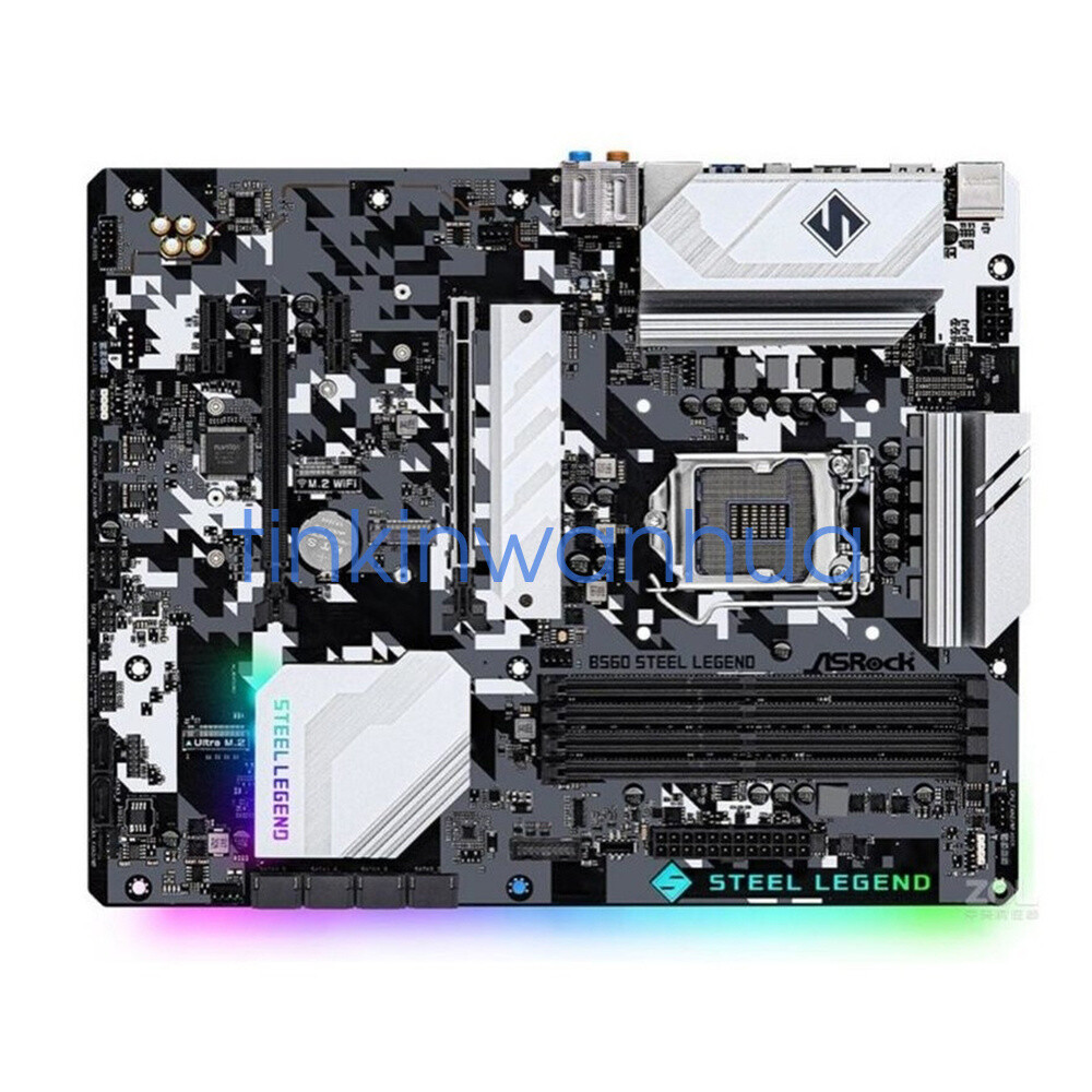 For ASRock B560 Steel Legend LGA 1200 DDR4 6×SATA III ATX Motherboard