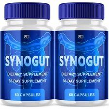 (2 Pack) Synogut Probiotic Gut Health Formula, Enhance Digestive Function 120ct