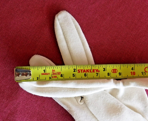 1952 Vintage DENT'S NYVELDA White Elbow Length Bri-Nylon Gloves WORN ONCE only - Picture 14 of 19