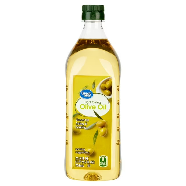Great Value Light Tasting Olive Oil, 25.5 fl oz