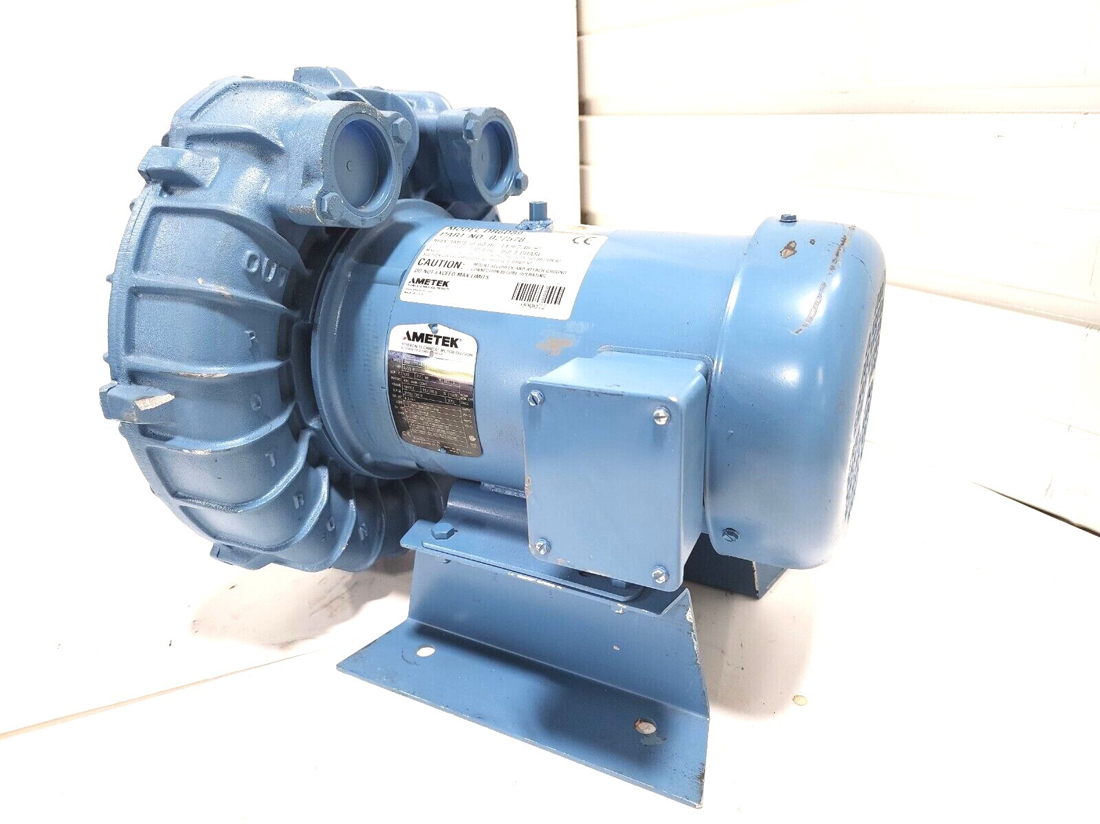 NEW ROTRON AMETEK REGENERATIVE BLOWER DR6D89 Grelly USA