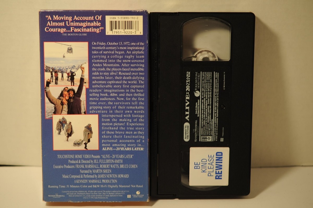 Alive - 20 Years Later (VHS, 1993) for sale online | eBay