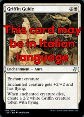 MTG 4x GRIFFIN GUIDE EXC - GRIFFON GUIDE - TSR - MAGIC