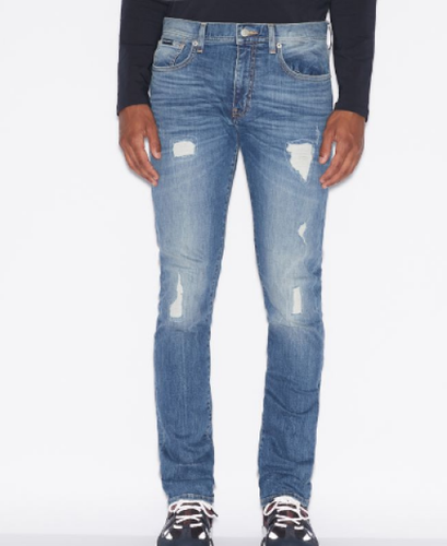 $110 Armani Exchange J13 SLIM-FIT JEANS, 5 Pockets Pants,30 S | eBay