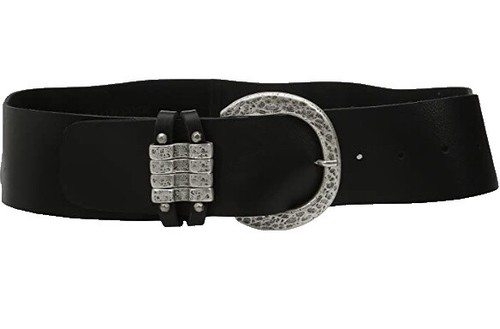 Square Wide Pin Black Belt - 36 display picture 1