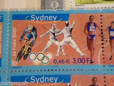 FRANCE 2000, timbre 3340, SPORT, JEUX OLYMPIQUES SYDNEY, neuf**, OLYMPIC MNH 