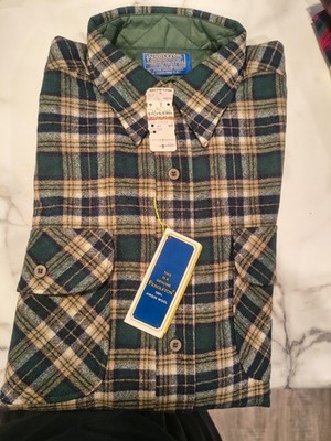 Rare Classic Vintage Flannel by Pendleton 70's. never worn w/tags.