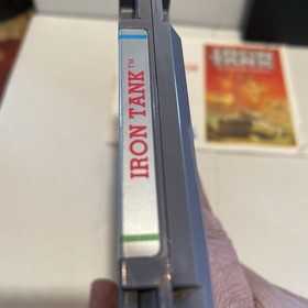 Juego Nintendo NES Iron Tank/The Invasion of Normany/manual de instrucciones