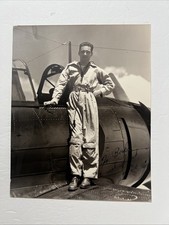 VTG WW II Air Force Photo Handsome Male Pilot