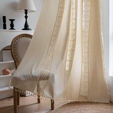 Deeprove Boho Living Room Curtains, Boho Window Curtains for Bedroom Blackout...