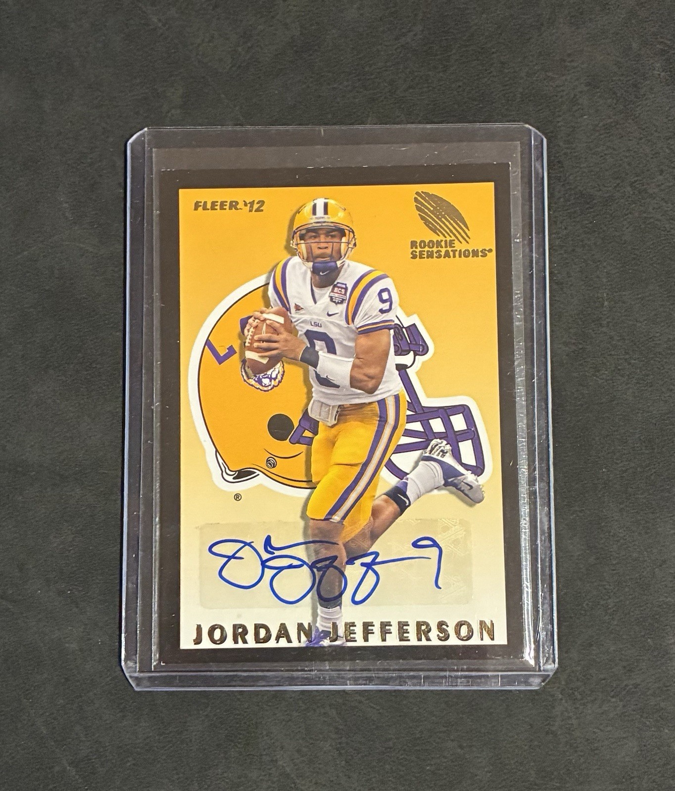 2012 Fleer Retro - 1993 Fleer Rookie Sensations Jordan Jefferson #RS-81...