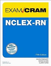 EXAM CRAM NCLEX-RN Pb Book By Rinehart,... w/...