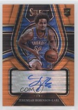 2021 Select FOTL Neon Orange Pulsar Prizm 9/30 Jeremiah Robinson-Earl Auto 0c6