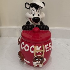 Vintage Pepe Le Cookie Jar Collectible Warner...