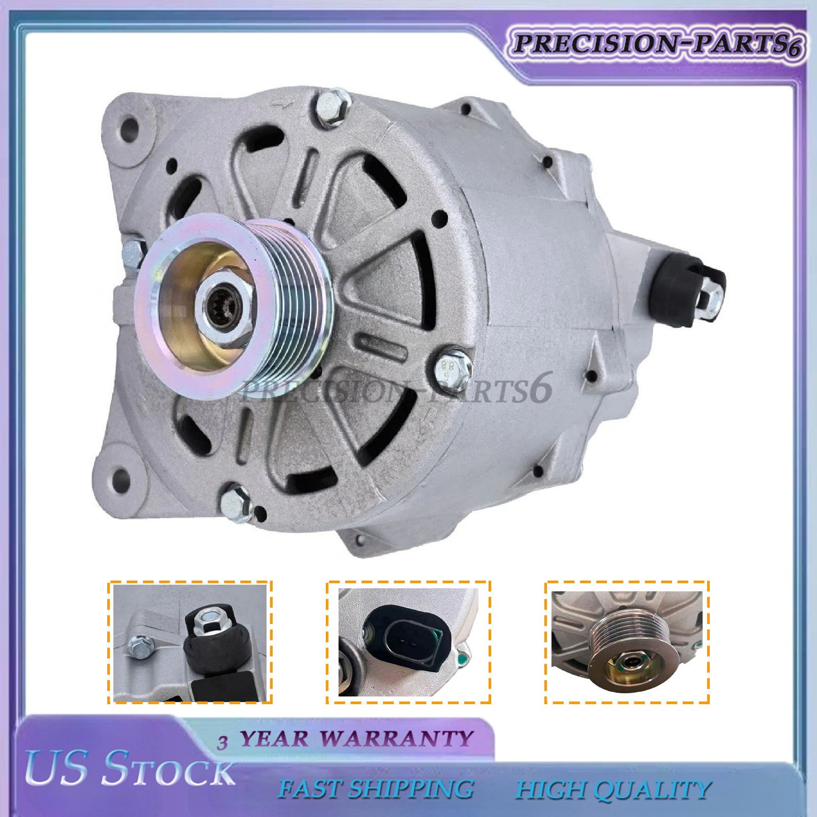 Fits For Bentley Continental GTC 03-18 07C903021J Engine Alternator Generator