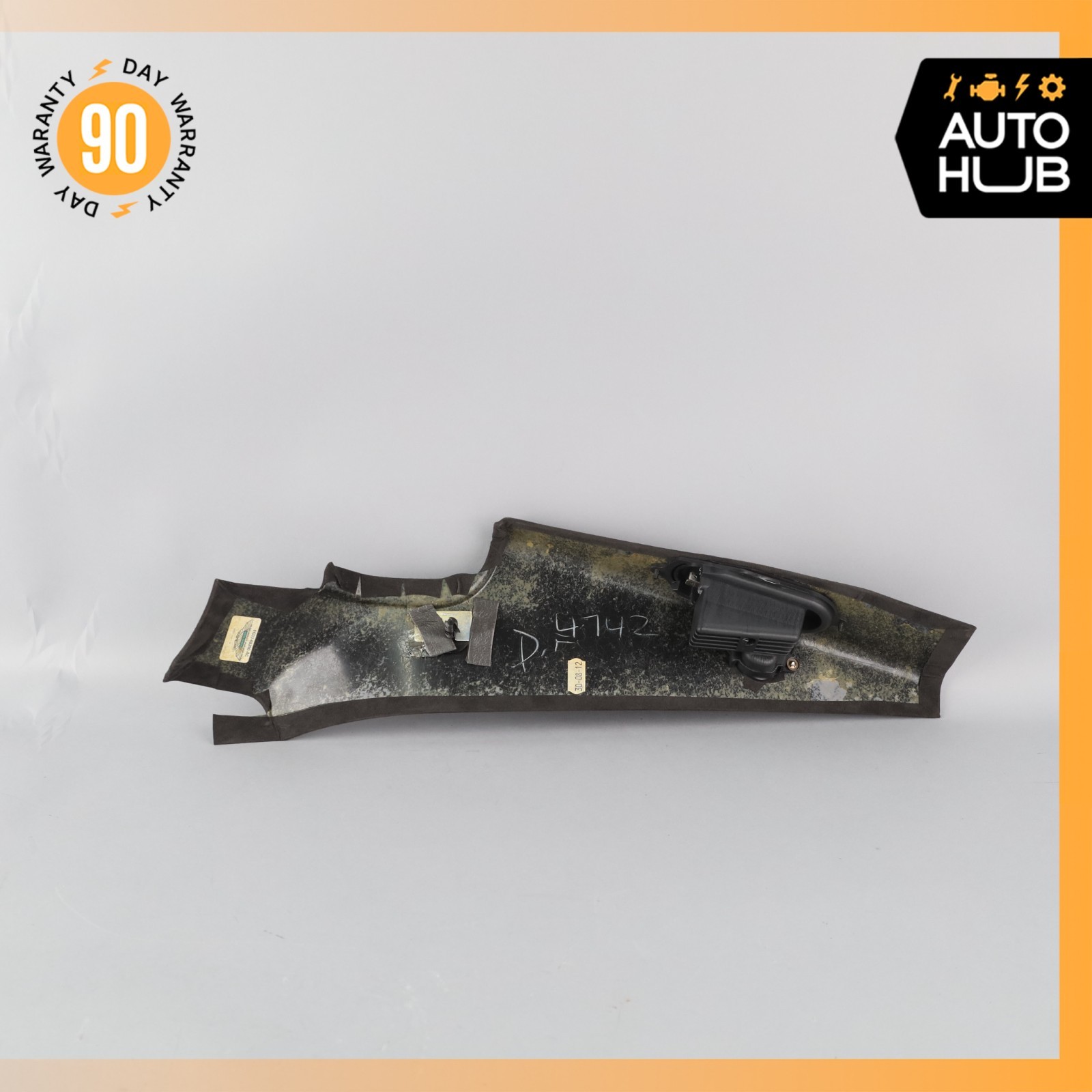 08-17 Aston Martin V8 Vantage Coupe Rear Right Side Lower C Pillar Suede OEM 26k