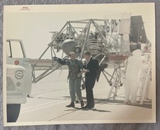 Vintage NASA Photo 1967 Red Number S-67-23735 LLRV LLTV Lunar Lander Test Pilot