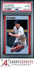 2001 DONRUSS BASEBALL'S BEST BRONZE #211 TODD HELTON HOF POP 1 PSA 10