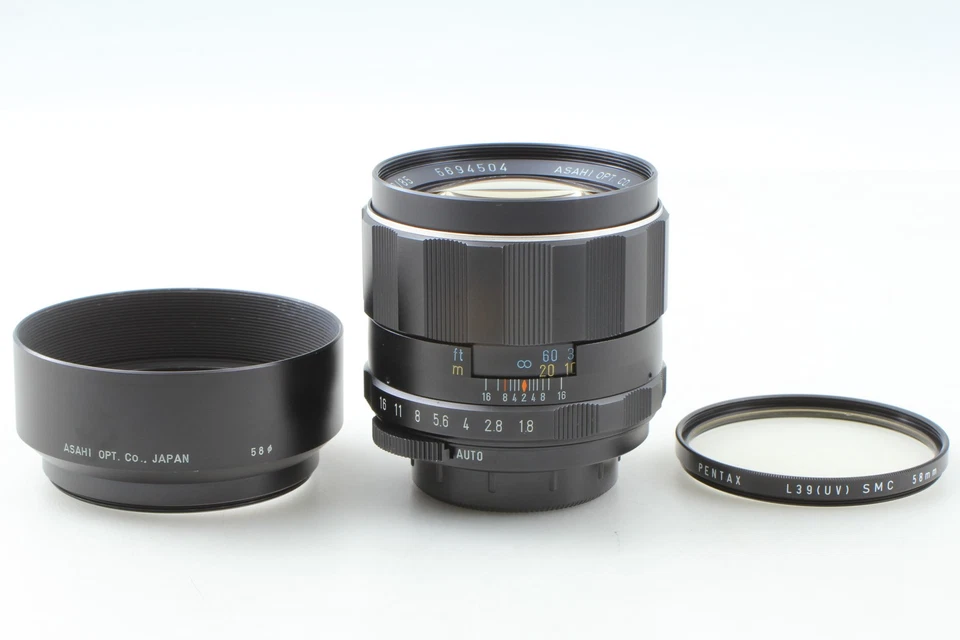 [Excelente COMO NUEVO/capucha] Lente Pentax Super Multi Recubierto Takumar 85 mm F1.8 M42 de JAPÓN Foto 3 de 4