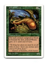 Johtull Wurm Uncommon Fifth Edition Magic: The Gathering Near Mint