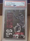 1997 MICHAEL JORDAN FLEER ULTRA GOLD MEDALLION NBA CARD #259G PSA 7 BULLS UNC