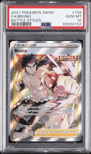Bruno graded PSA 10 for sale on eBay