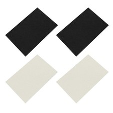 Faux Leather Self Adhesive, 4 Piece Leather Repair Patch Black 30X25cm, Versc...