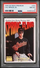 1999 Skybox Premium #281 Cal Ripken Jr. PSA 8 NM-Mint Baltimore Orioles HOF