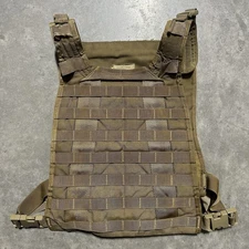 Flyye MBSS Front/Back Plate Carrier L/XL Tactical Vest Coyote Brown