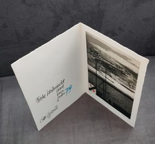 Otto Eglau Signierte Original Farbradierung von 1978 Wintermeer 74/200