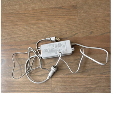 White Plug-In String Lights Power Adapter/Transformer, White Cord