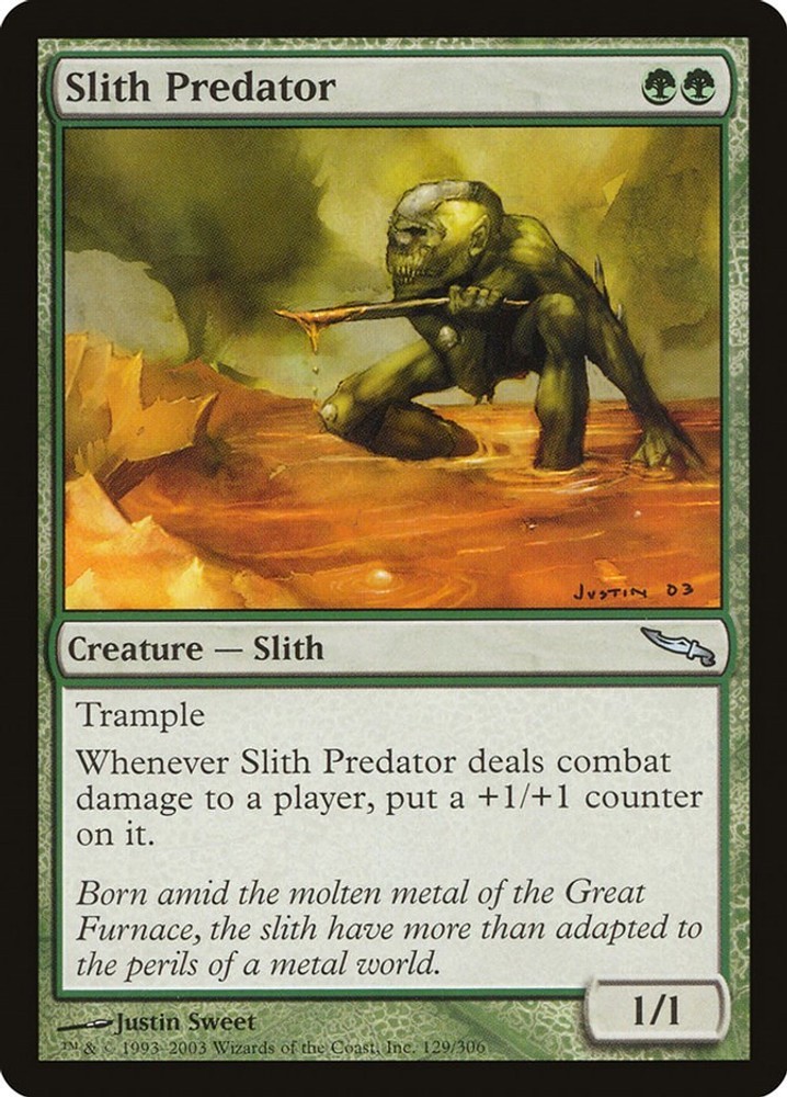Slith Predator - Mirrodin MRD - 129 - LP - MTG