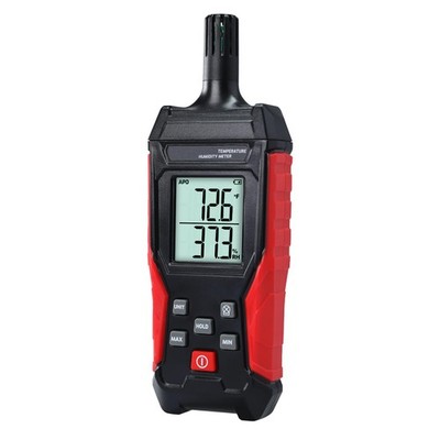 Humidity Temperature Meter, High Precision Digital Psychrometer HVAC with Amb