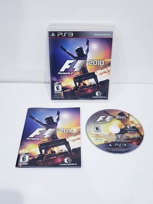 F1 2010 PS3 (Sony Playstation 3, 2010) With Manual - TESTED