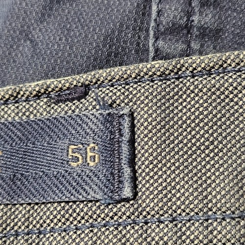 Harmont & Blaine Narrow Fit Chino Trouser Pants Mens 56x28 Navy Cotton Blend - Picture 5 of 14
