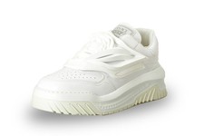 Versace Women's "Odissea" White 100 Leather Sneakers Shoes US 10 IT 40