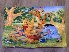 Vintage Classic Winnie The Pooh Throw Pillow TELLS A STORY WORKS 16  x11  Rare