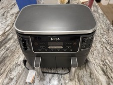 Ninja Foodi 6-in-1 8-qt. 2-Basket Air Fryer w/DualZone Technolog Dark Gray G3