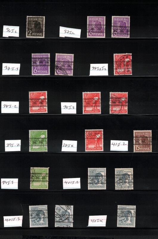 Lot of 32 German Stamps See Scan