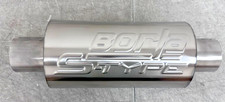 Returned Sale Borla 400497 S-type Muffler 2.5 Cc 14 Round Ss