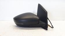 09- 14 VOLKSWAGEN POLO 6R Wing Mirror Drivers Side Manual 6R2857502AG