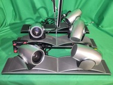 LOT 3 Polycom EAGLEEYE DIRECTOR w/ 6 MPTZ-9 Cameras and MORE UNTESTED