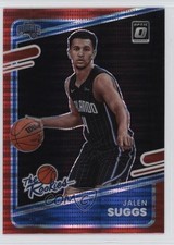 2021-22 Panini Donruss Optic The Rookies Red Pulsar Prizm Jalen Suggs #5 1e1b