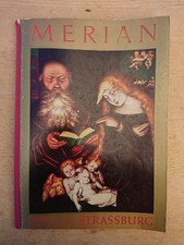 Merian Strasbourg France 12/IX 104 p. Travel Guide Magazine Art Culture