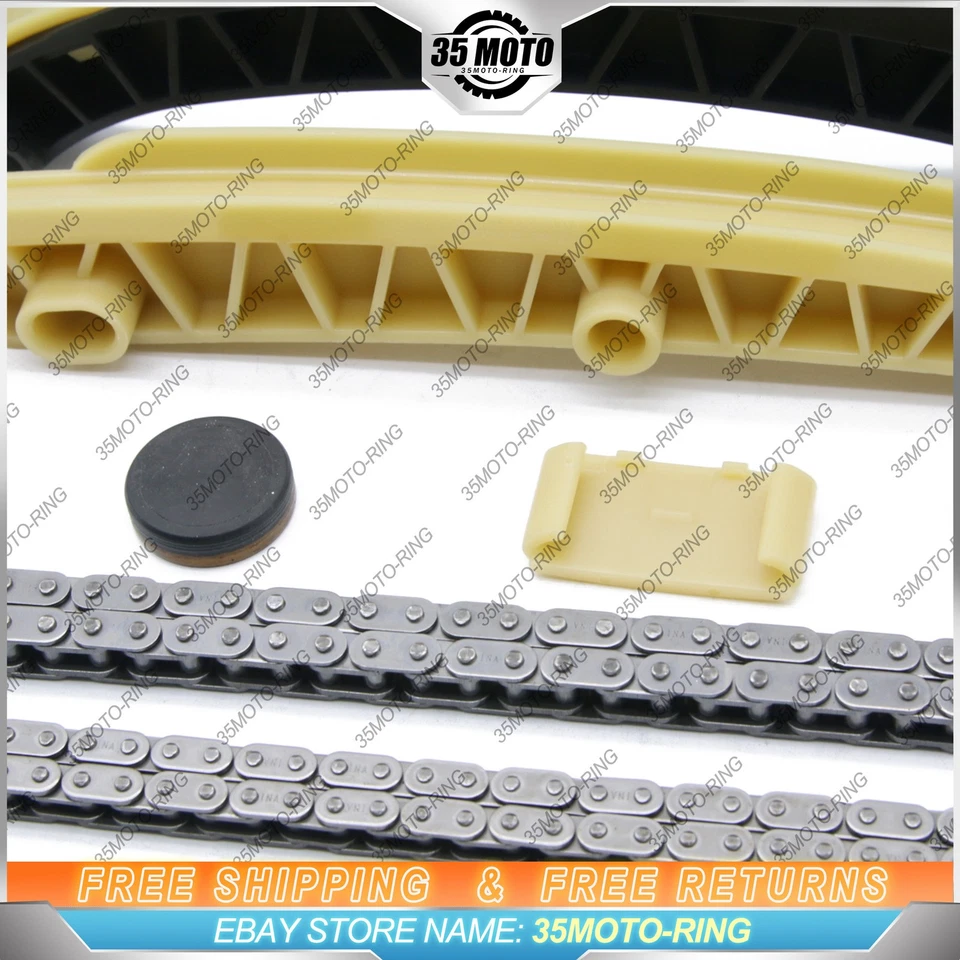 Kit de cadena de distribución y piñones de válvula variables aptos para 03-05 Mercedes-Benz C230 1,8 L Foto 4 de 4